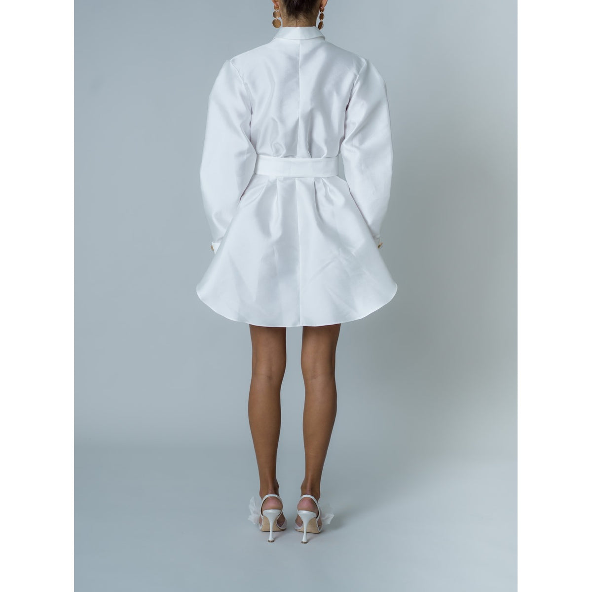 Popelin Dress - White