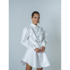 Popelin Dress - White