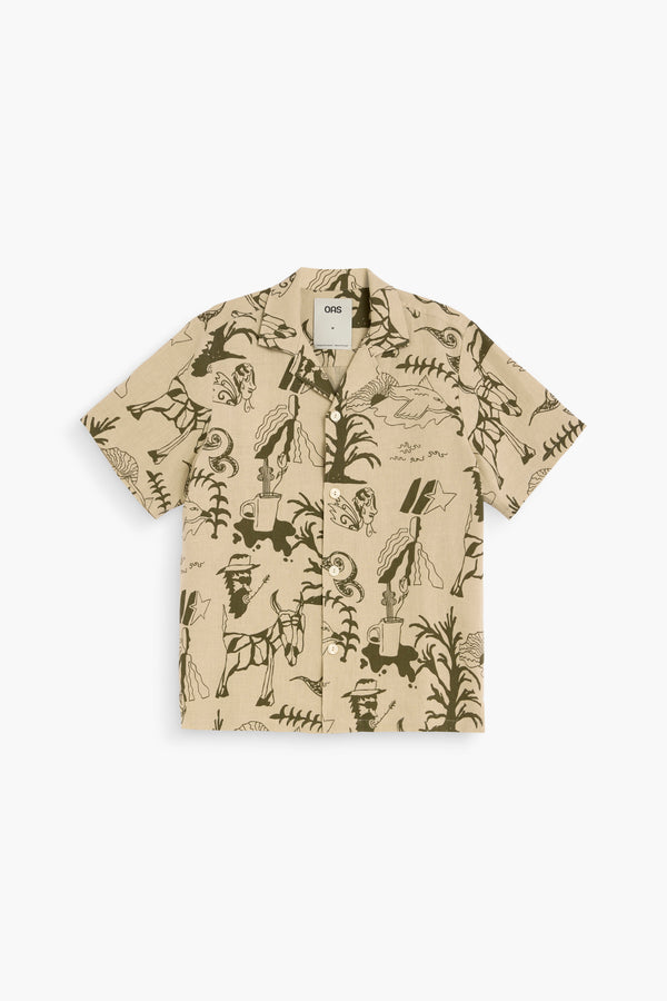 Chemise Poplan Cuba - Beige
