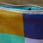 Porte-Monnaie Velours Caro Doré