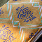 Porte-Monnaie Velours Hindi Doré