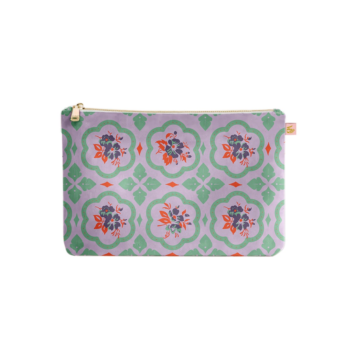 Porte-Monnaie Velours Mona Lila