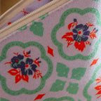 Porte-Monnaie Velours Mona Lila