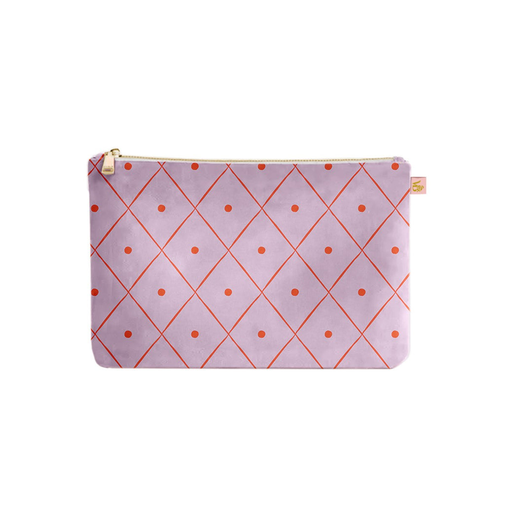 Porte-Monnaie Velours Samba Lila