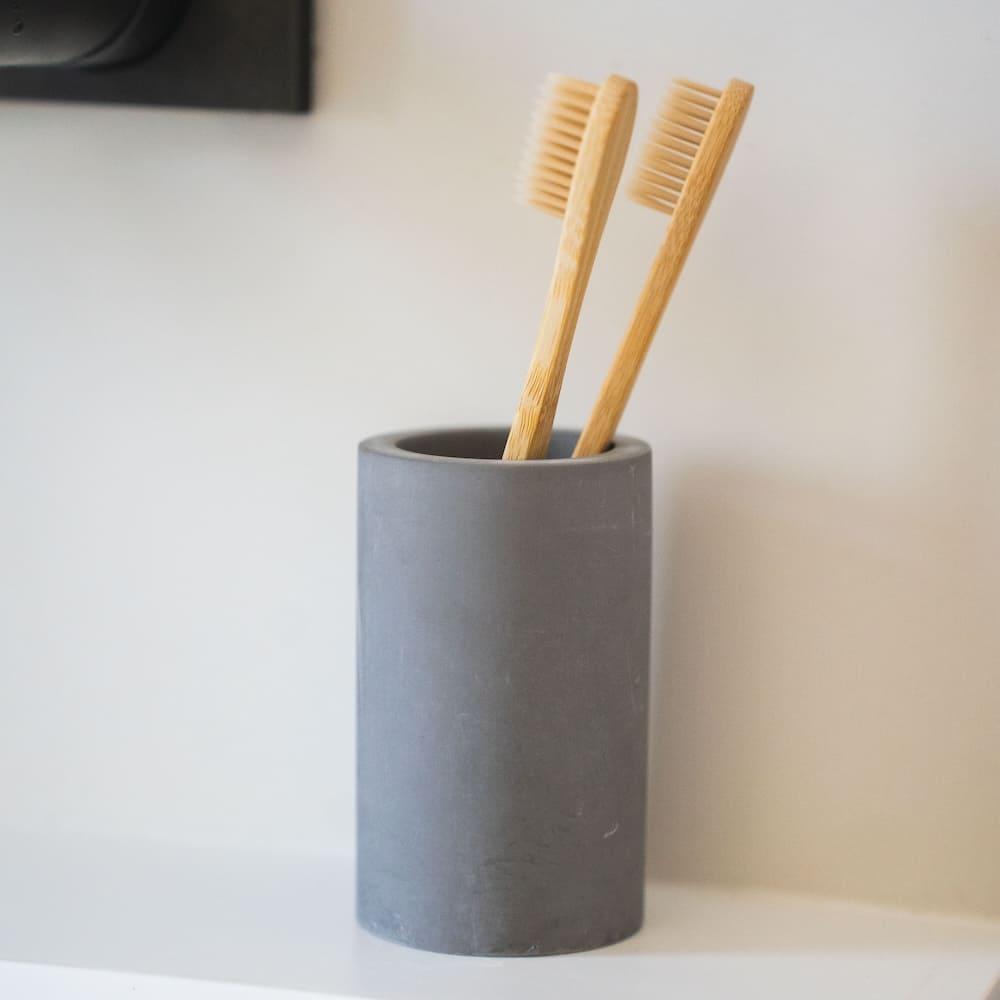 Diatomite Stone Toothbrush Holder - 2 Colours