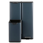 Haja Stainless Steel Sorting Bin - 60L - 3 Bins - Gray