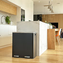 Poubelle Tri Selectif Major 60L - Noir