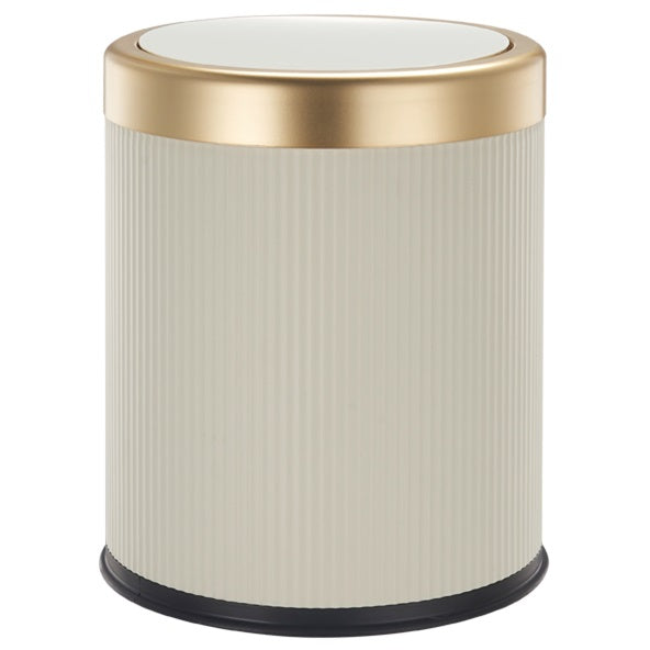 Poubelle De Salle De Bain Push Glint - 8L - Doré