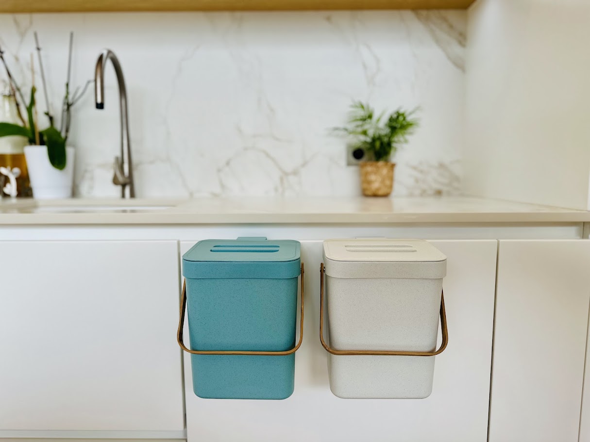 Poubelle De Table À Compost Boden - 5L - Bleu