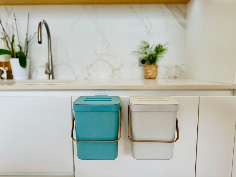 Poubelle De Table Seau À Compost Boden - 5L - Bleu