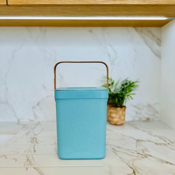 Poubelle De Table Seau À Compost Boden - 5L - Bleu