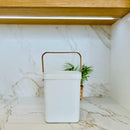 Poubelle De Table Seau À Compost Boden - 5L - Blanc