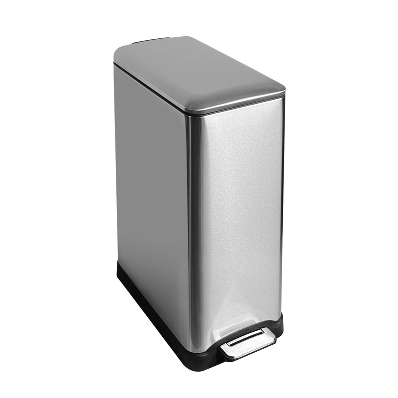Poubelle Tri Selectif Edge 50L - Inox