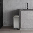 Poubelle Tri Selectif Edge 50L - Inox