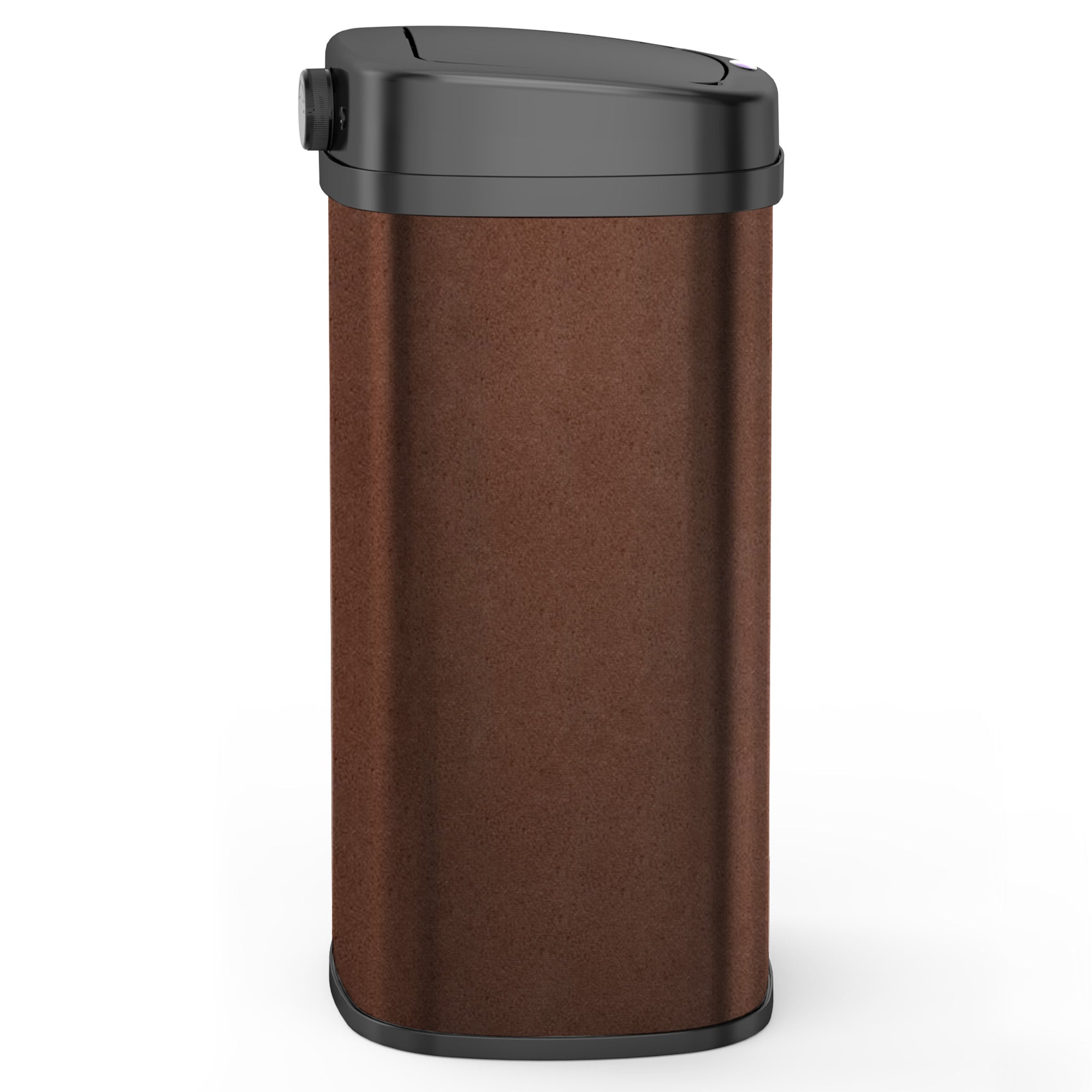 Poubelle Automatique Inox Majestic - 58L - Marron