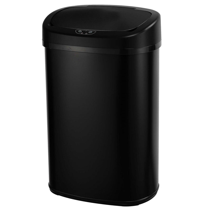 Poubelle Automatique Inox Majestic - 58L - Noir