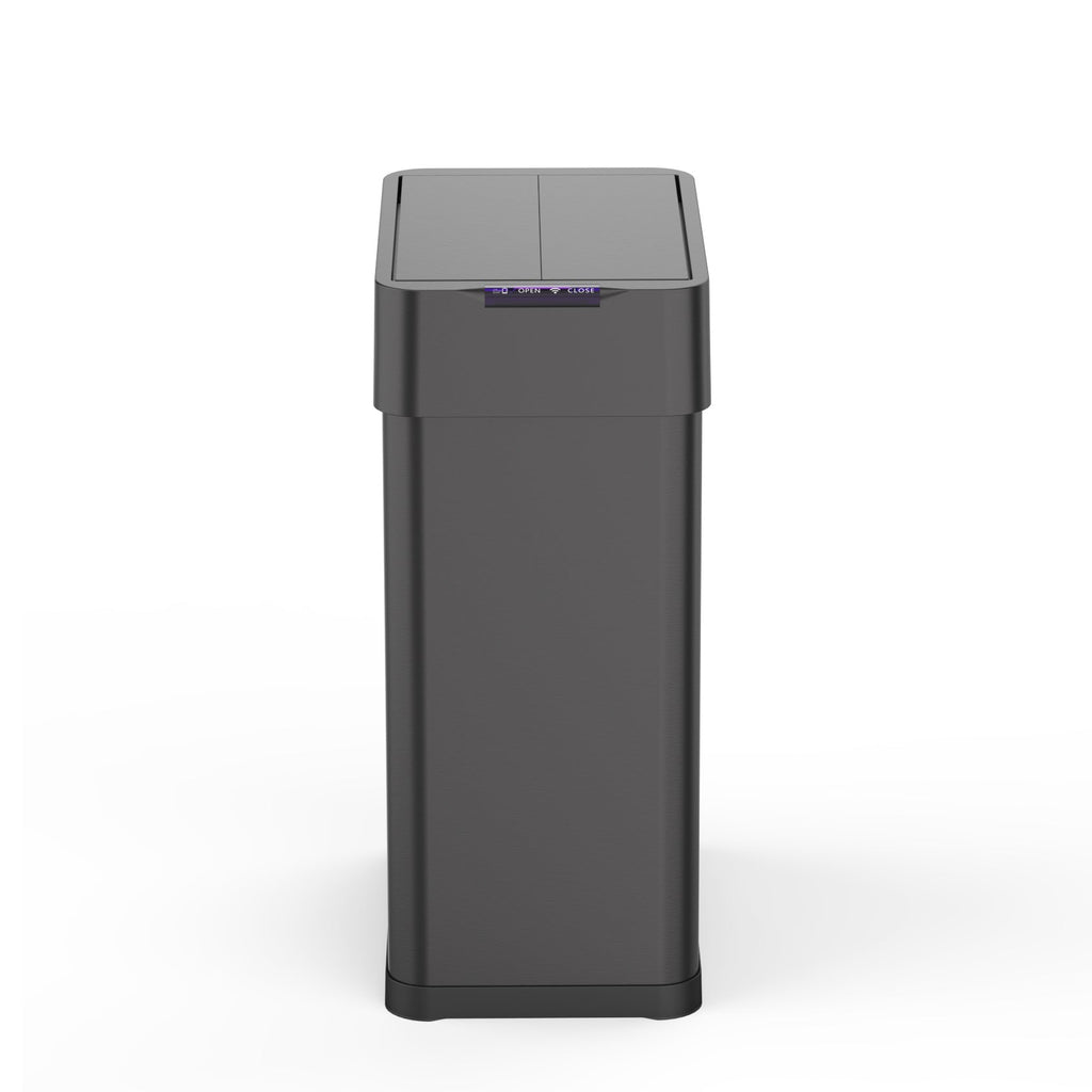 Silverlake Automatic Stainless Steel Trash Can - 60L - Black