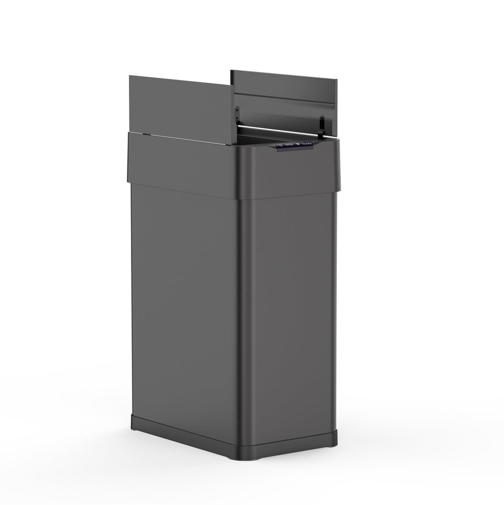 Silverlake Automatic Stainless Steel Trash Can - 60L - Black