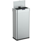 Poubelle Automatique Inox Daytona - 90L - Argent