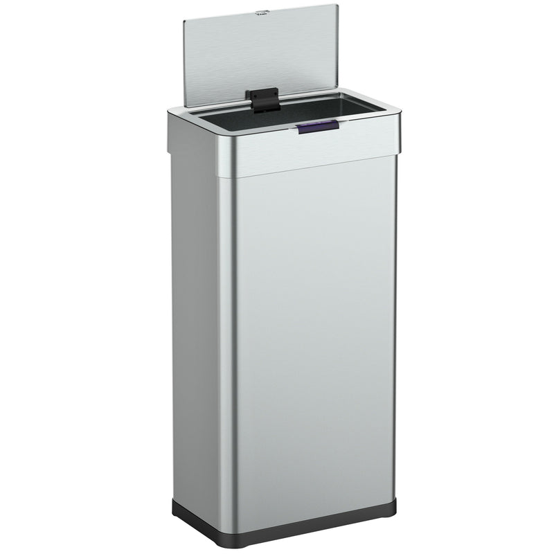 Poubelle Automatique Inox Daytona - 90L - Argent