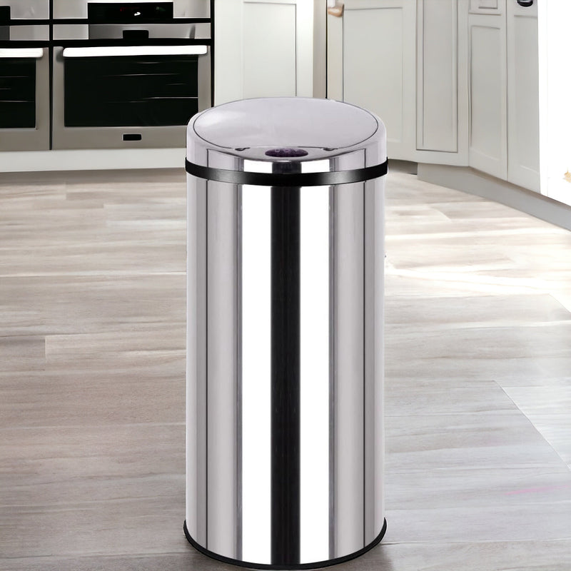 Poubelle Automatique Inox Artic - 30L - Argent