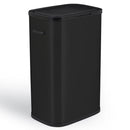 Poubelle Push Inox Portland - 60L - Noir