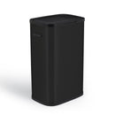 Poubelle Push Inox Portland - 60L - Noir