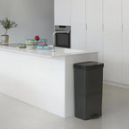 Poubelle De Tri Pédale Picea - 70L - 3Bacs - Gris