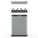 Poubelle De Tri Open Top Inox Tallin - 2X30L