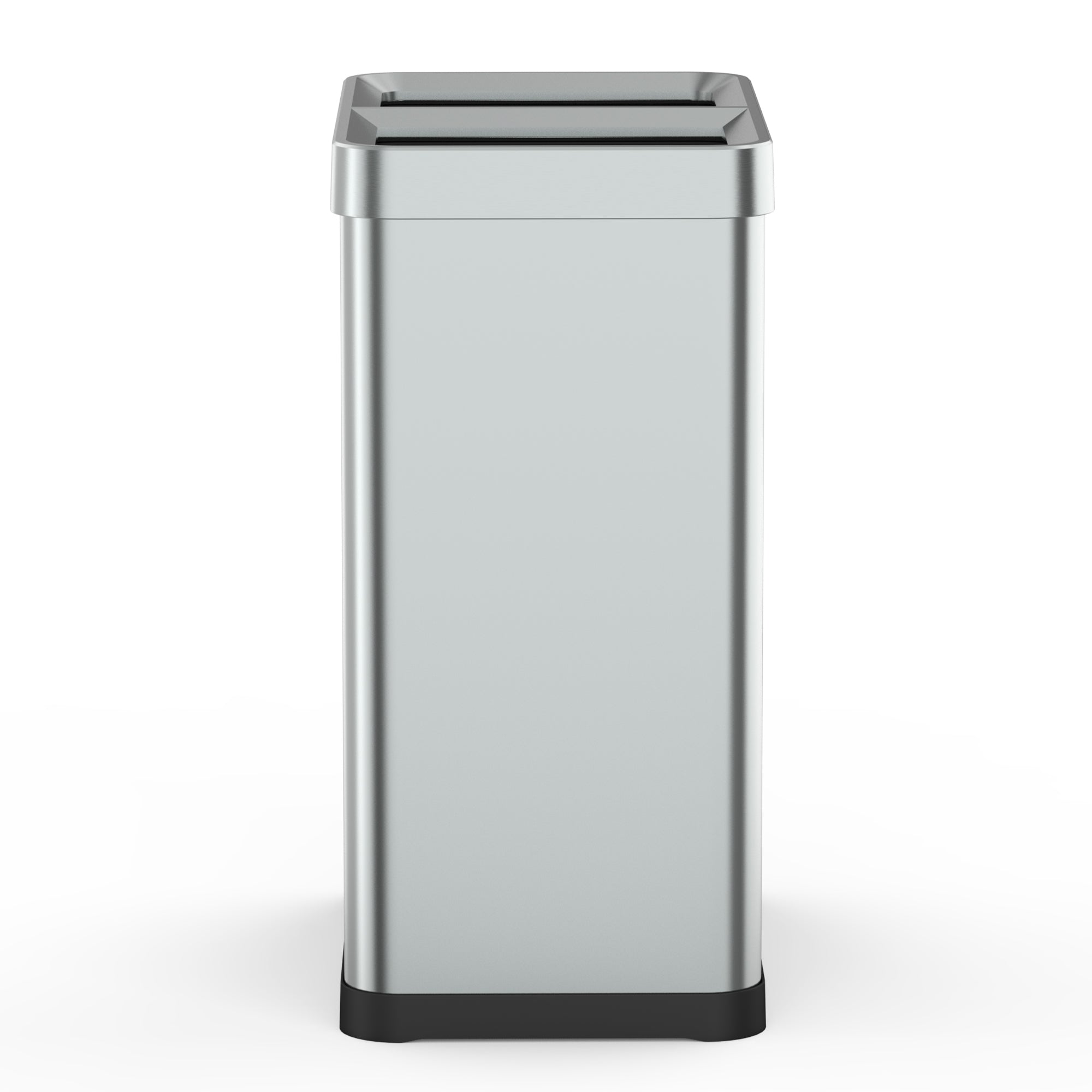 Poubelle De Tri Open Top Inox Tallin - 2X30L - Argent