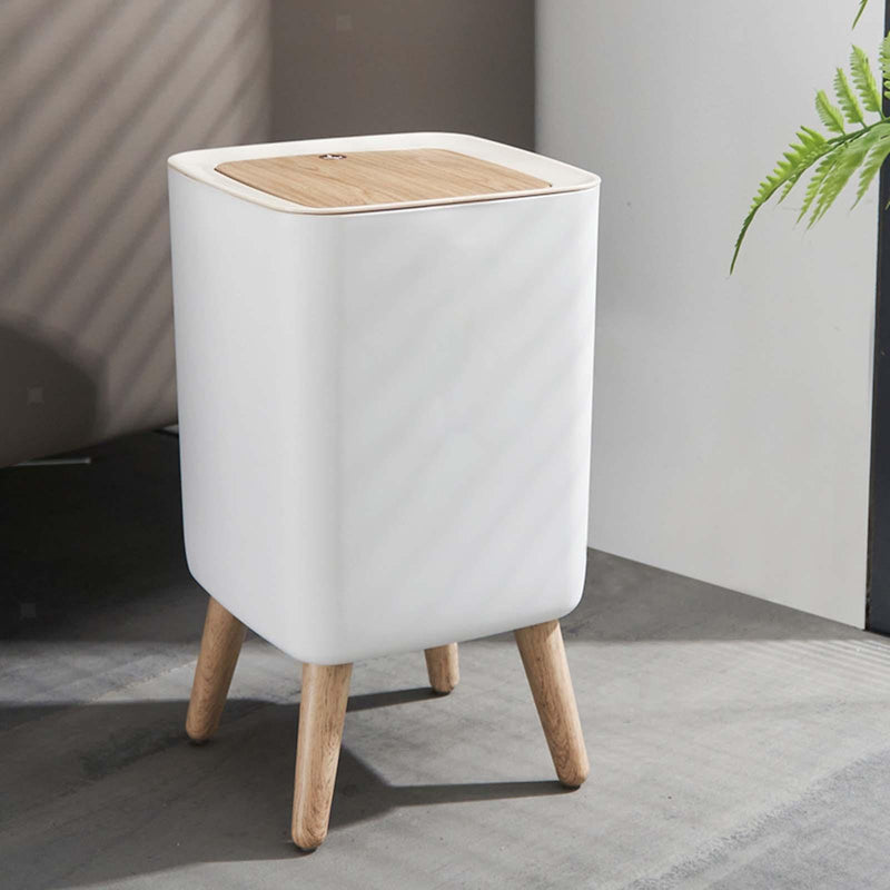 Poubelle De Salle De Bain Push Malmo - 10L