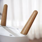 Poubelle De Salle De Bain Push Malmo - 7L - Bois