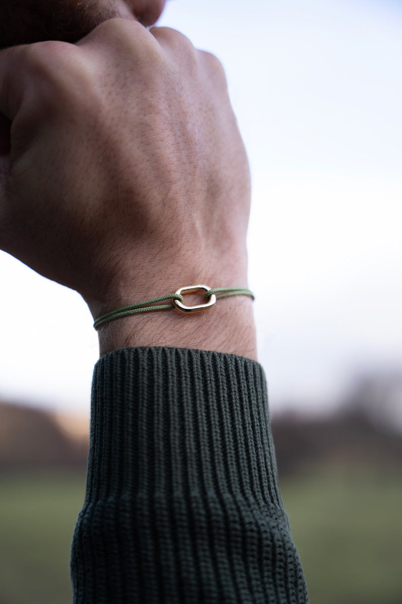 Bracelet Poulie - Kaki