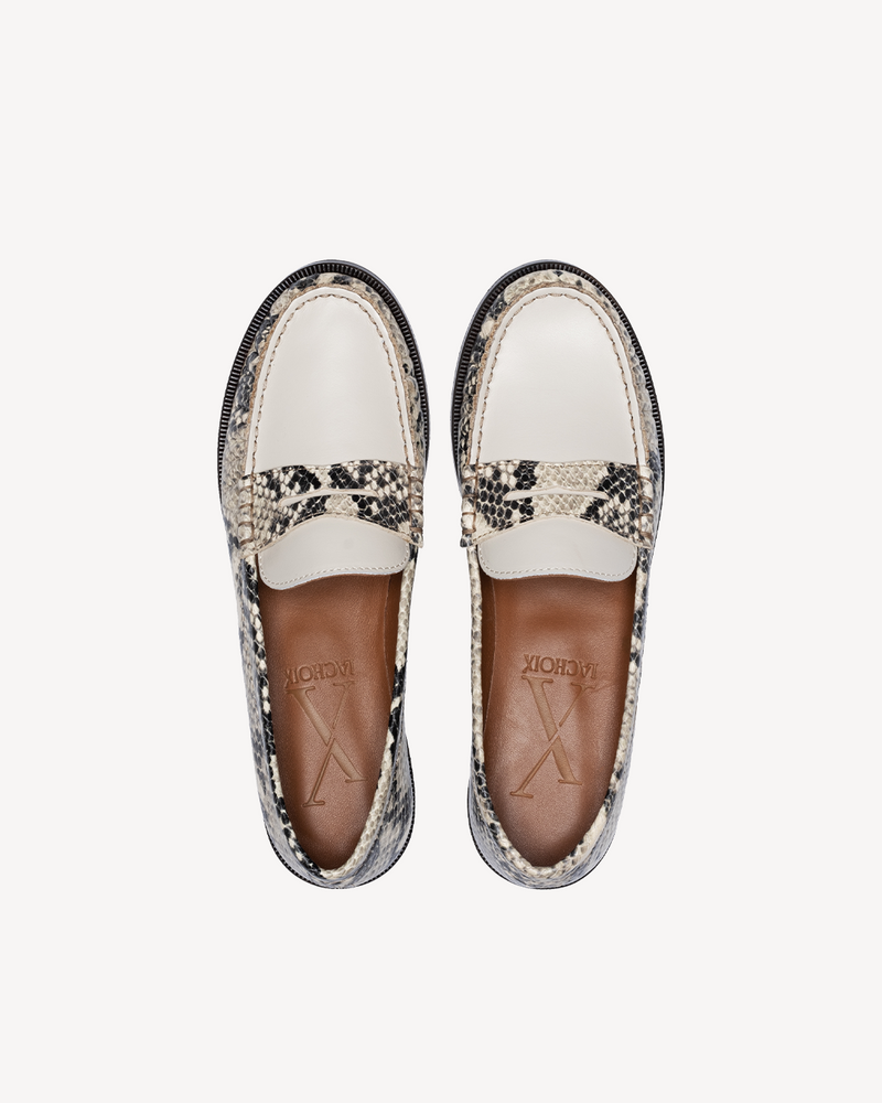 Mocasín Pitón y Crudo