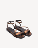 Sandalia plana Grace bronce