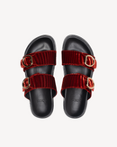 Sandalia Ruggine con doble hebilla