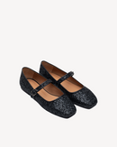 Bailarina Julia Glitter Negro