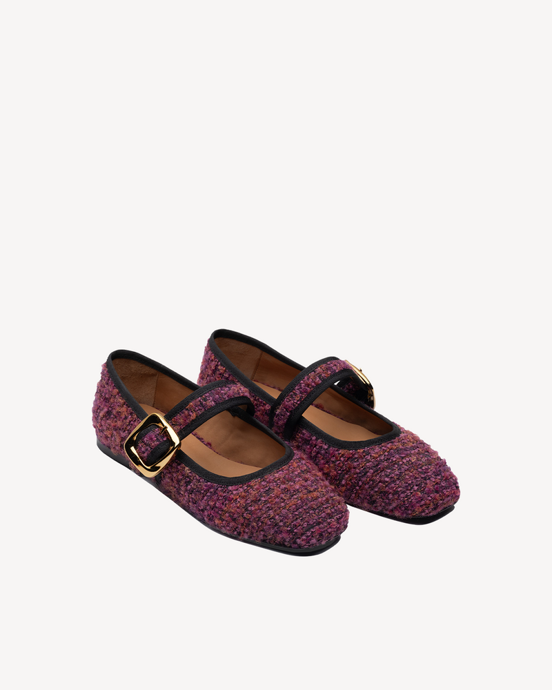 Bailarina Julia Bouclé Rubor