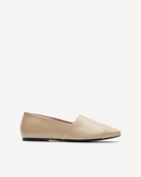 Slip-On de cuero café