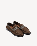 Mocasín Freddie Ante y Piel Musgo