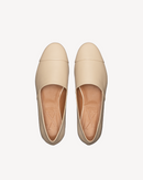 Slip-On de cuero café