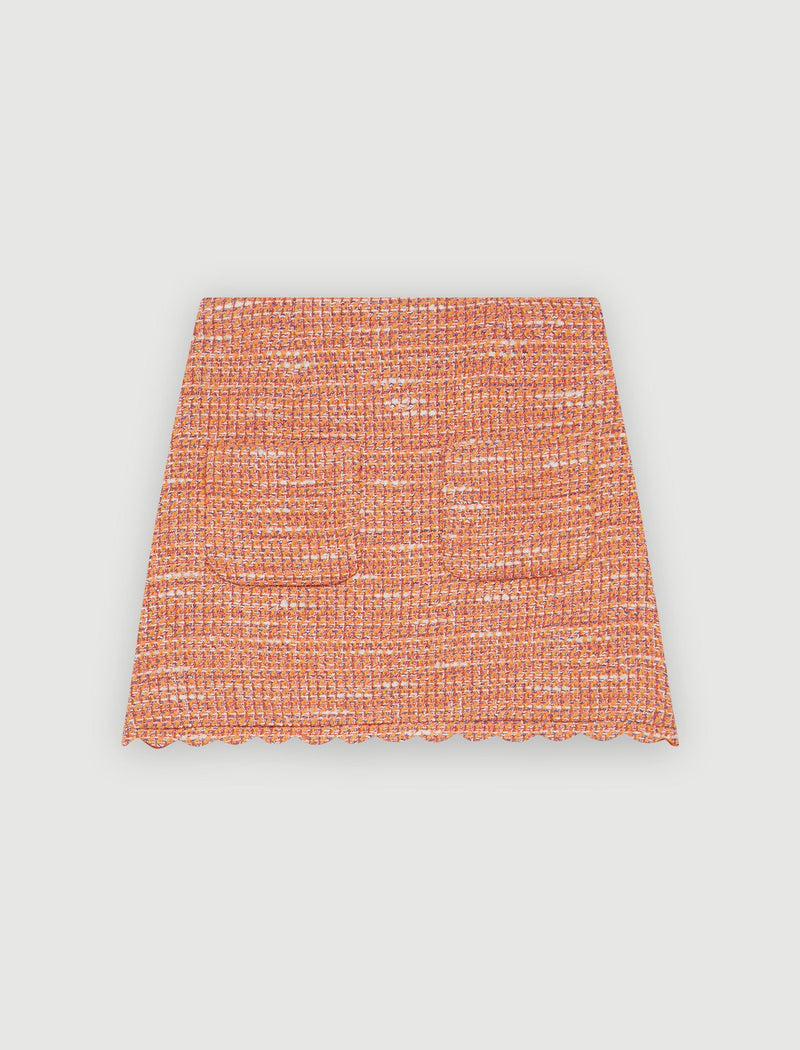 Maje - Falda Jimoda - Naranja