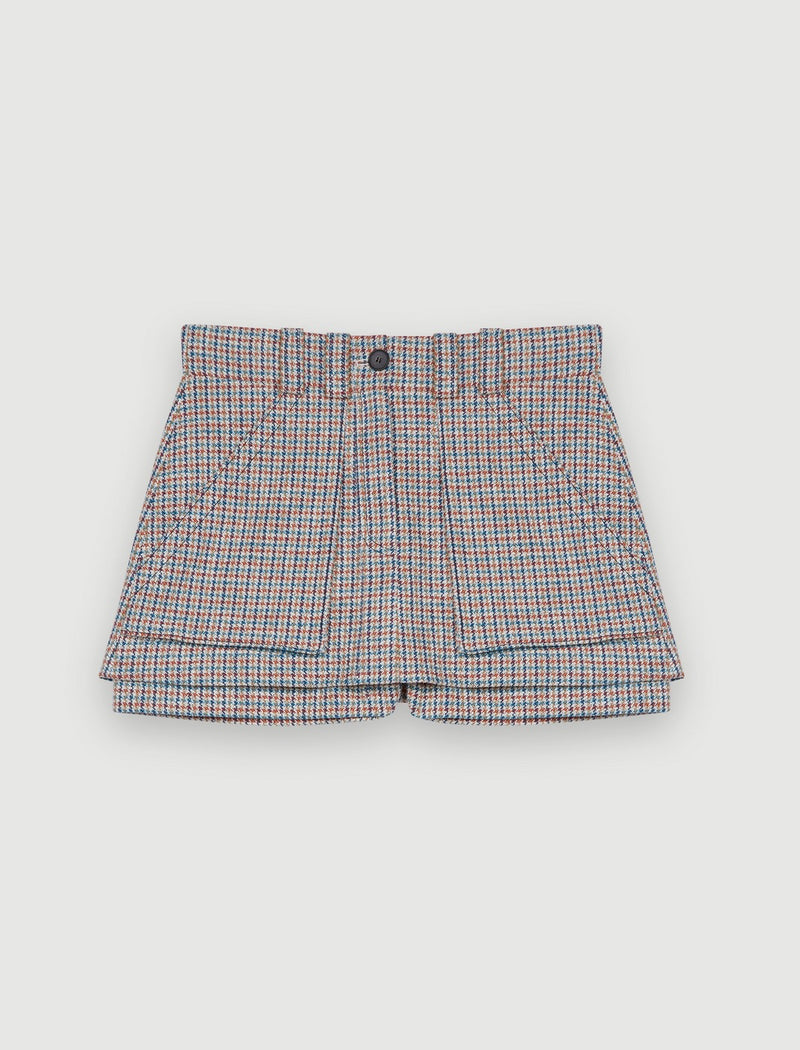 Maje - Iva shorts - Blue / Beige