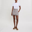 Maje - Iva shorts - Blue / Beige