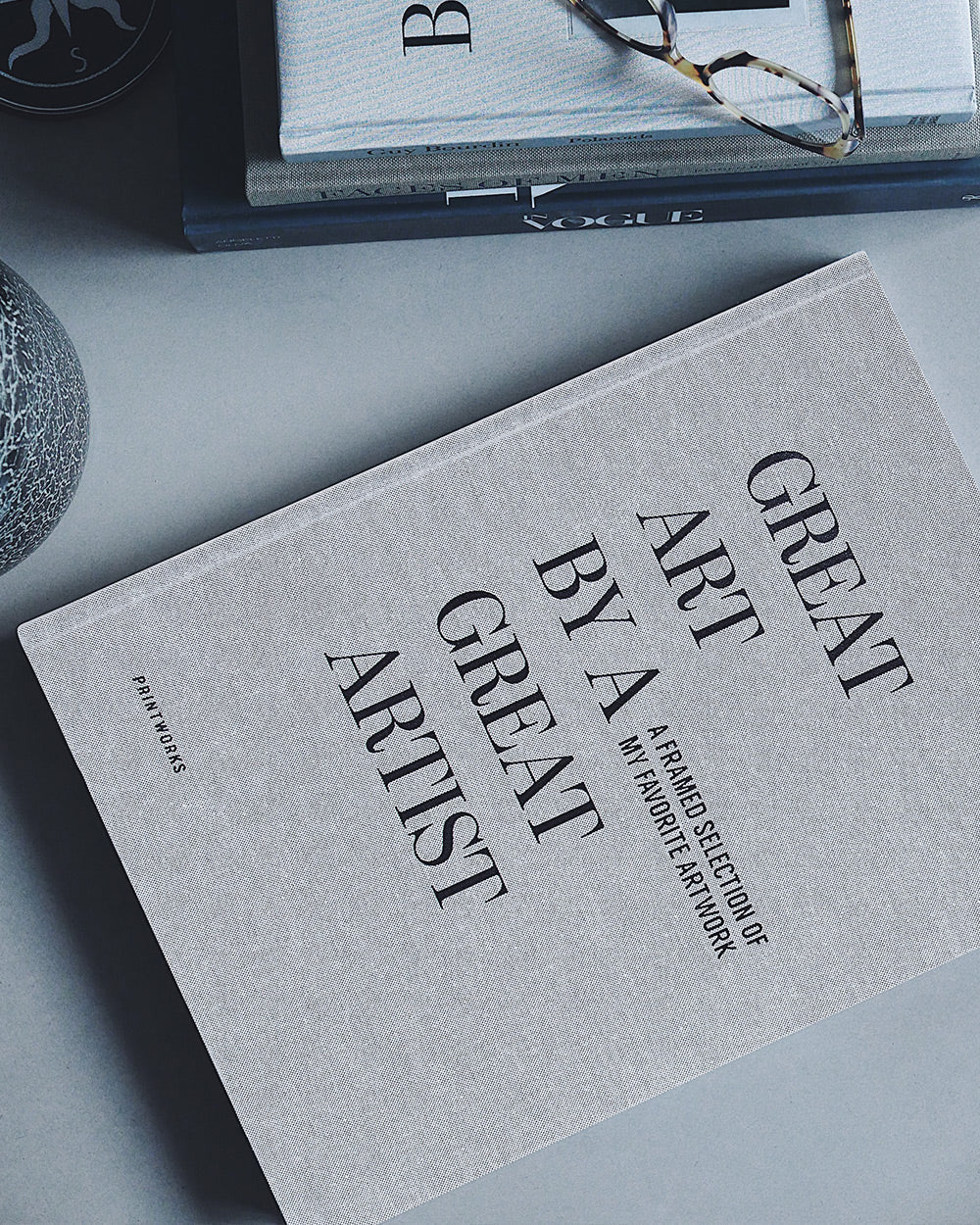Livre Encadré - Great Art, Gris