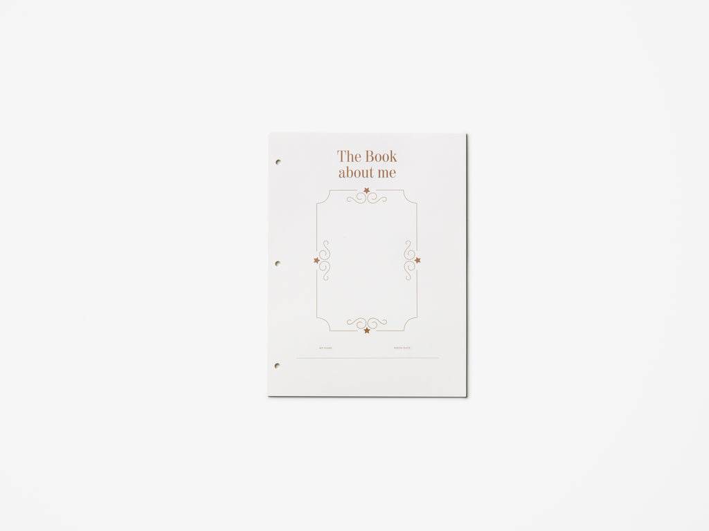Baby Album Insert Paper - My First Year