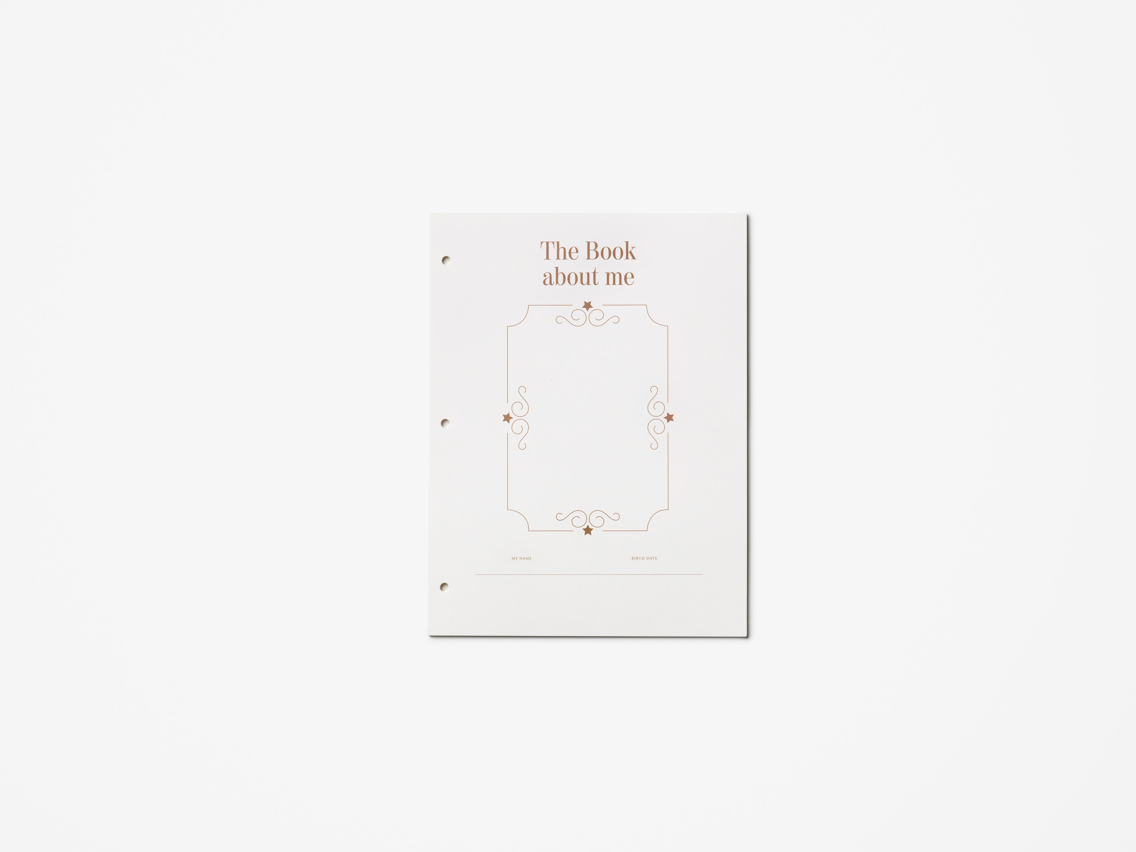 Baby Album Insert Paper - My First Year