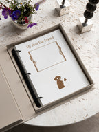 Insert Paper for Dog Photo Album - La Vie D'Un Chien