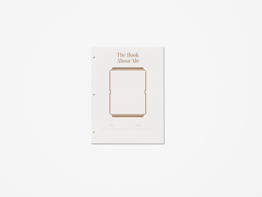 Insert Paper for Dog Photo Album - La Vie D'Un Chien