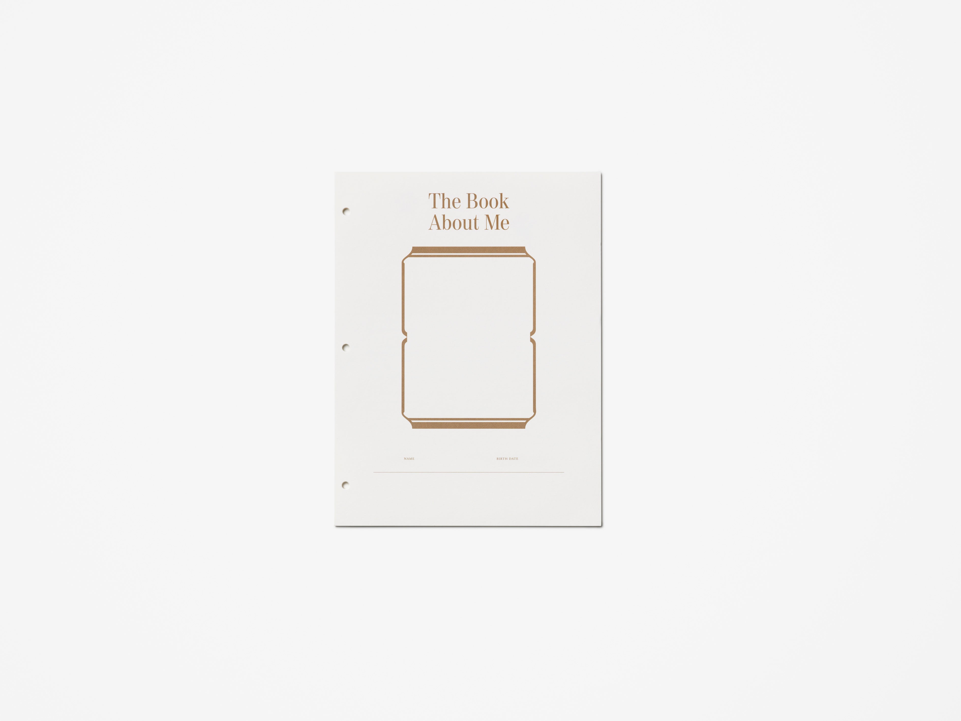 Insert Paper for Dog Photo Album - La Vie D'Un Chien